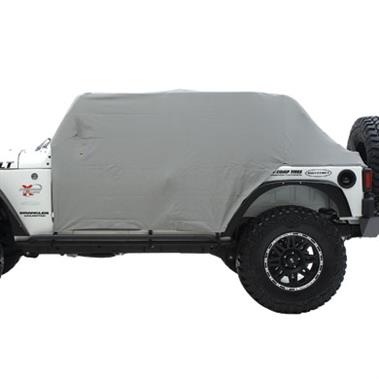 Cab Cover W/Door Flap 87-91 Wrangler YJ Gray Smittybilt