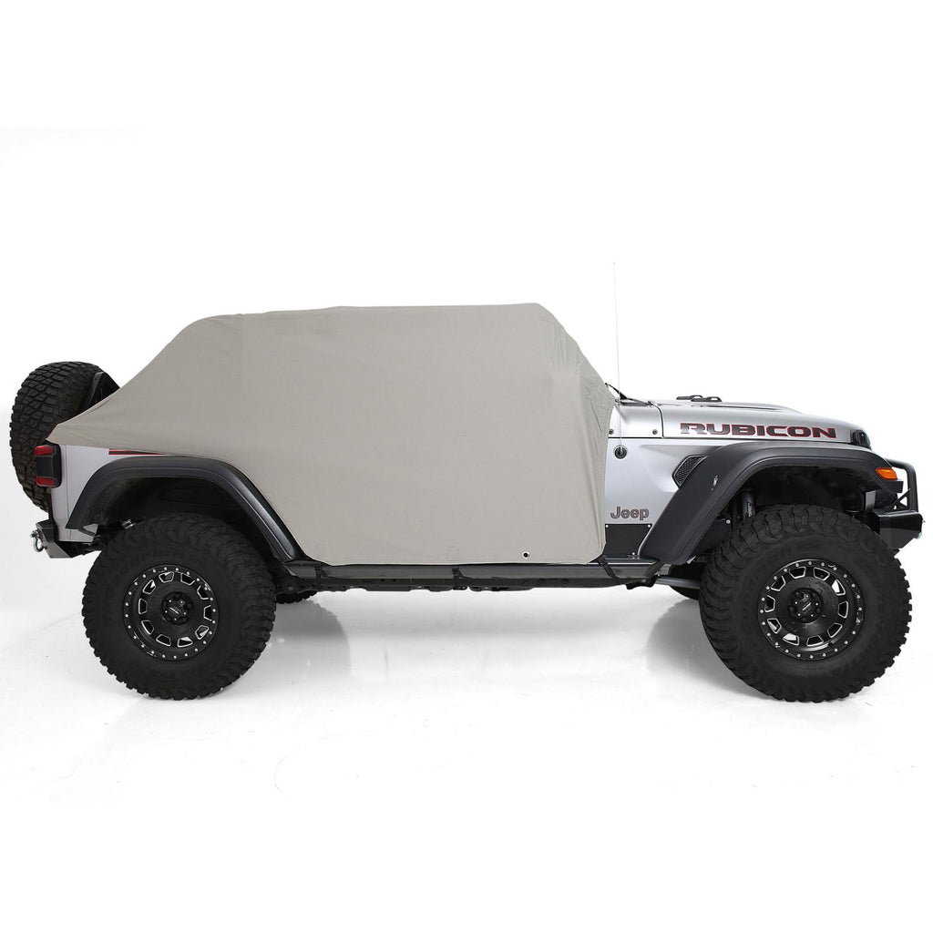 Jeep JL Cab Cover w/Door Flaps Water-Resistant Gray 2018-Present Wrangler JL 4-Door Each Smittybilt