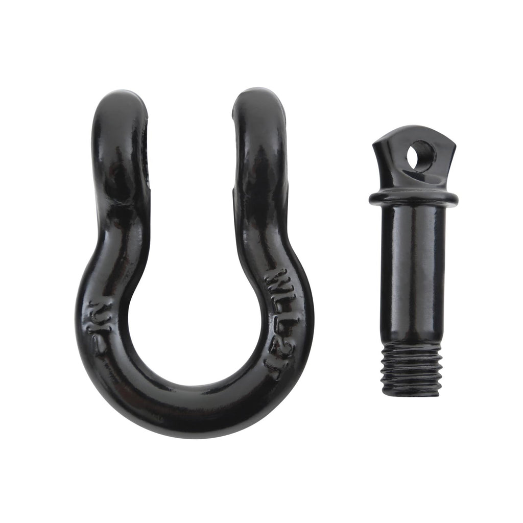 D-Ring 1/2 Inch 2 Ton Rating Black Smittybilt