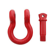 Load image into Gallery viewer, D-Ring 3/4 Inch 4.75 Ton Rating Red Powdercoat Smittybilt