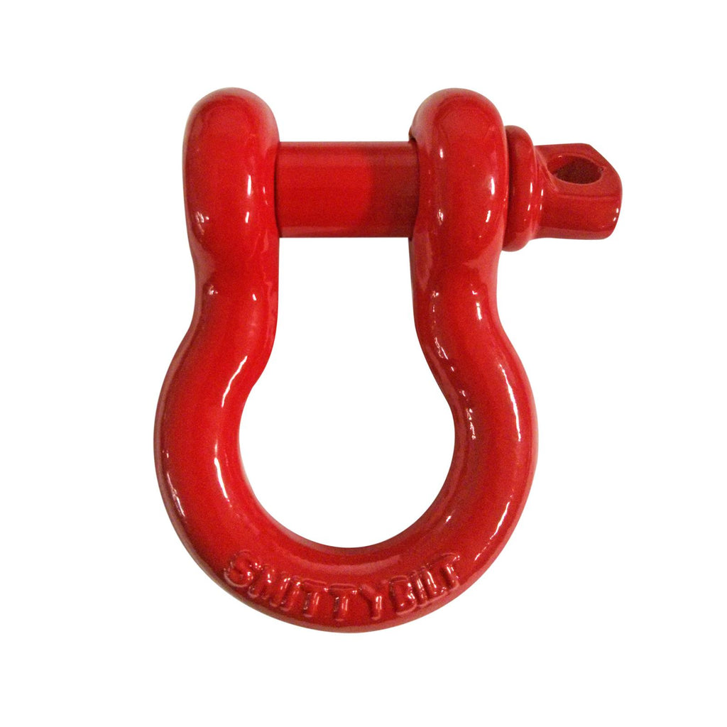 D-Ring 3/4 Inch 4.75 Ton Rating Red Powdercoat Smittybilt