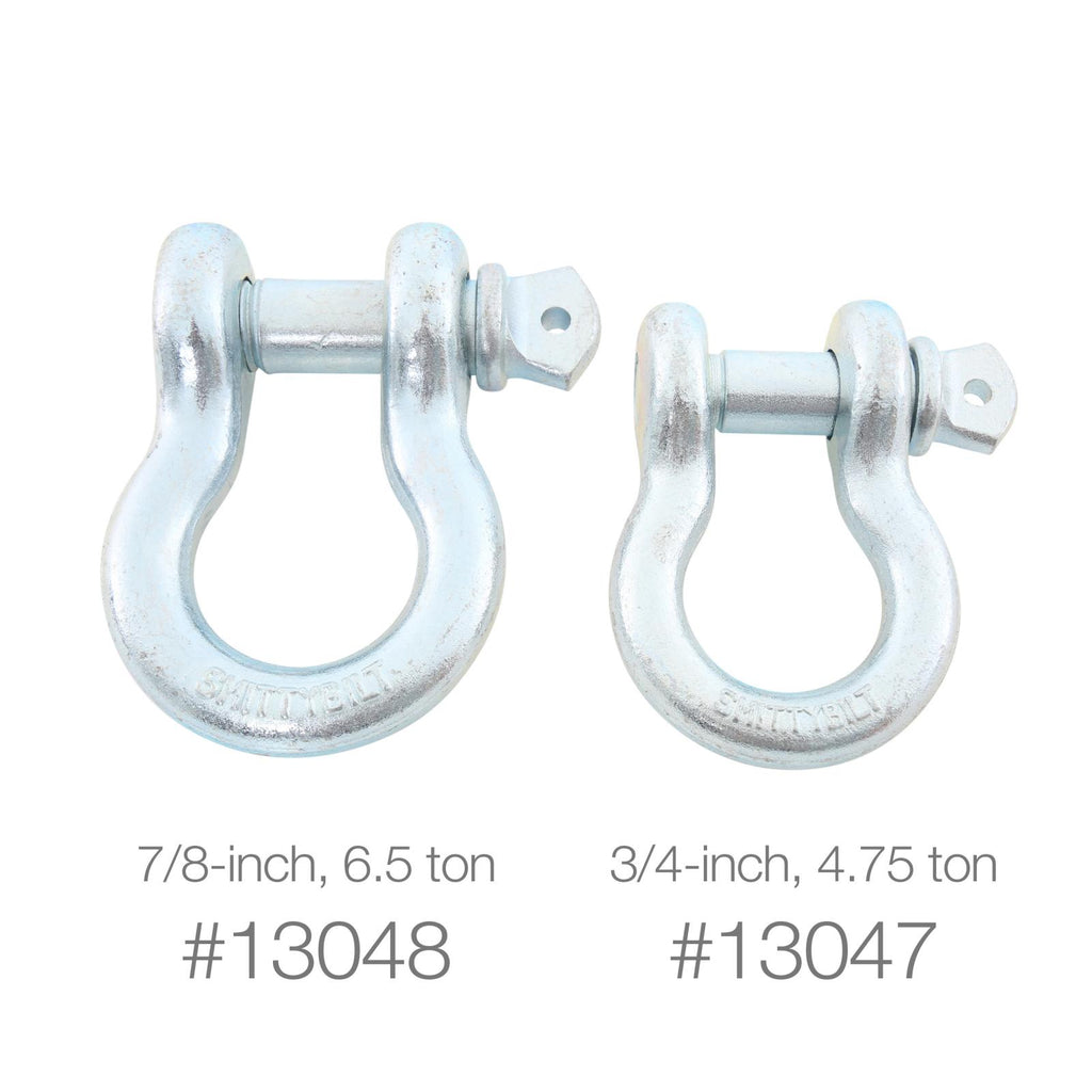 D-Ring 3/4 Inch 4.75 Ton Rating Zinc Smittybilt