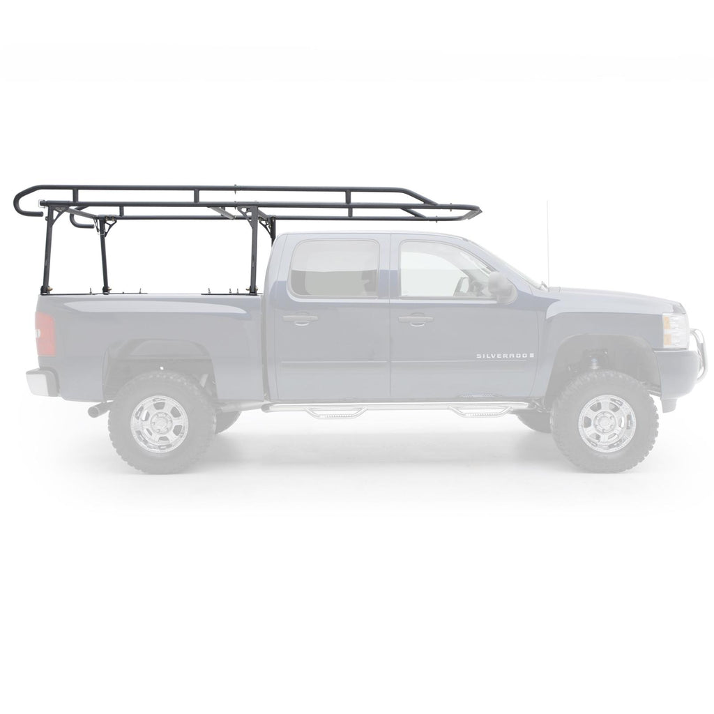 Contractor Roof Rack Full Size Pickup 800 Lb Capacity Black Powdercoat Smittybilt