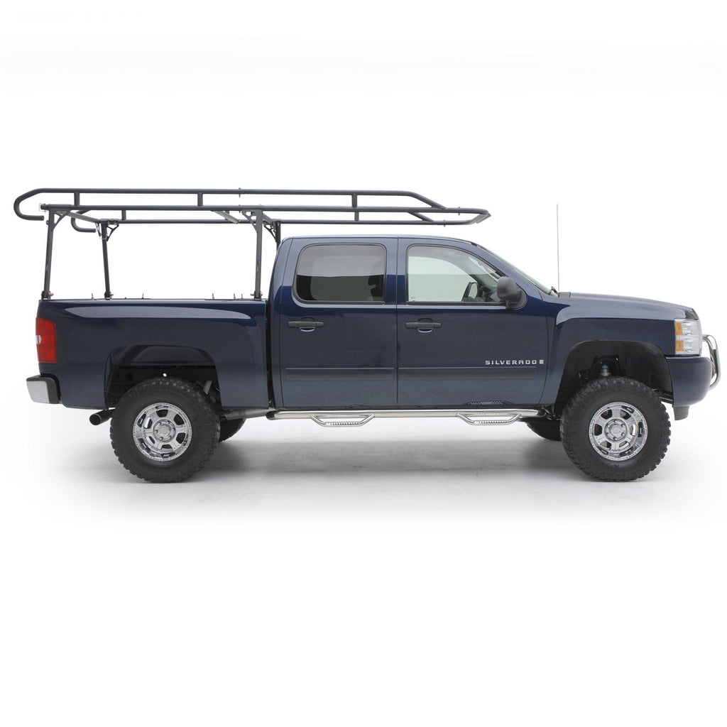 Contractor Roof Rack Full Size Pickup 800 Lb Capacity Black Powdercoat Smittybilt