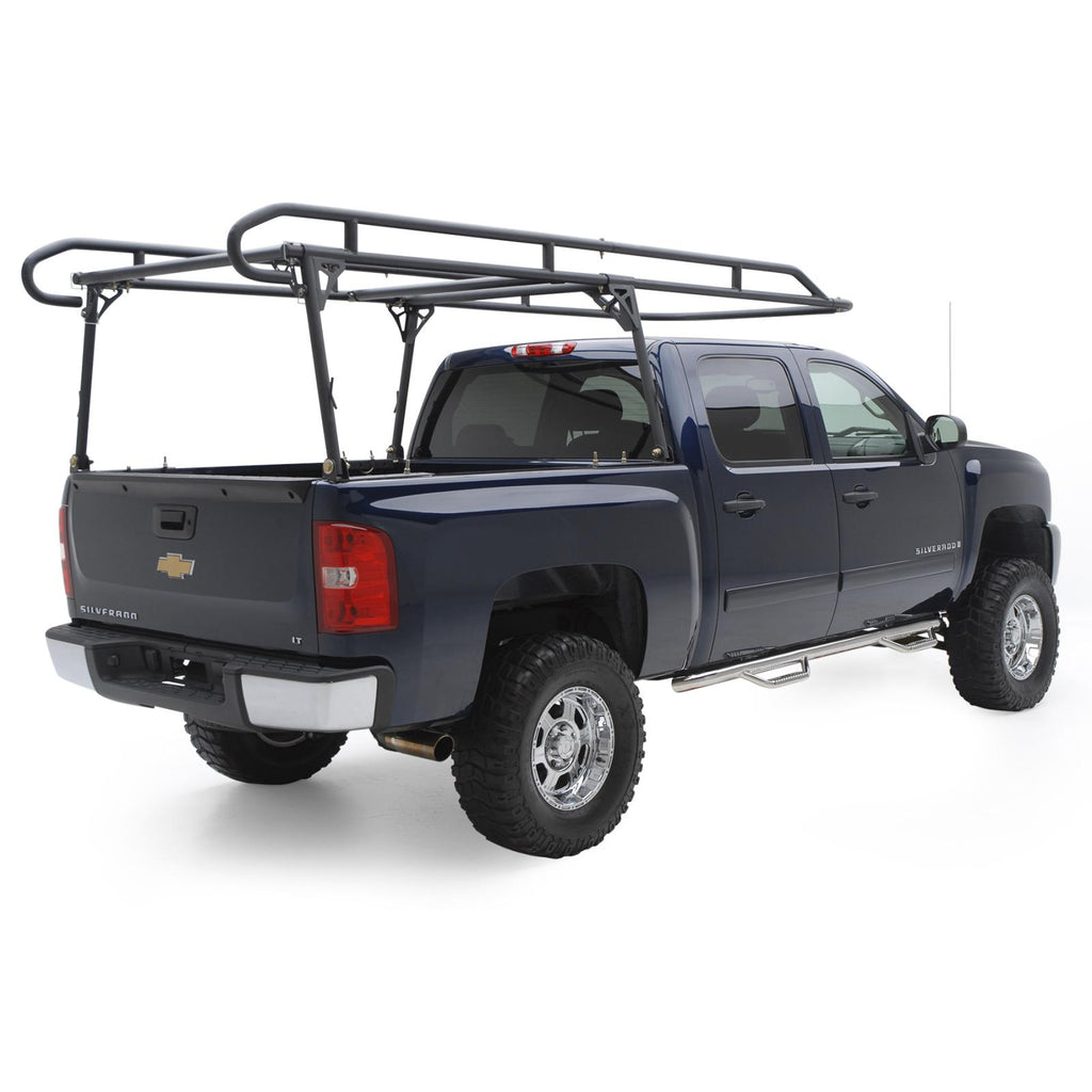 Contractor Roof Rack Full Size Pickup 800 Lb Capacity Black Powdercoat Smittybilt