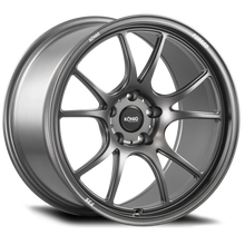 Load image into Gallery viewer, Konig Forged F3S 18X10.5 5X114.3 ET25 Satin Charcoal Knurled Bead