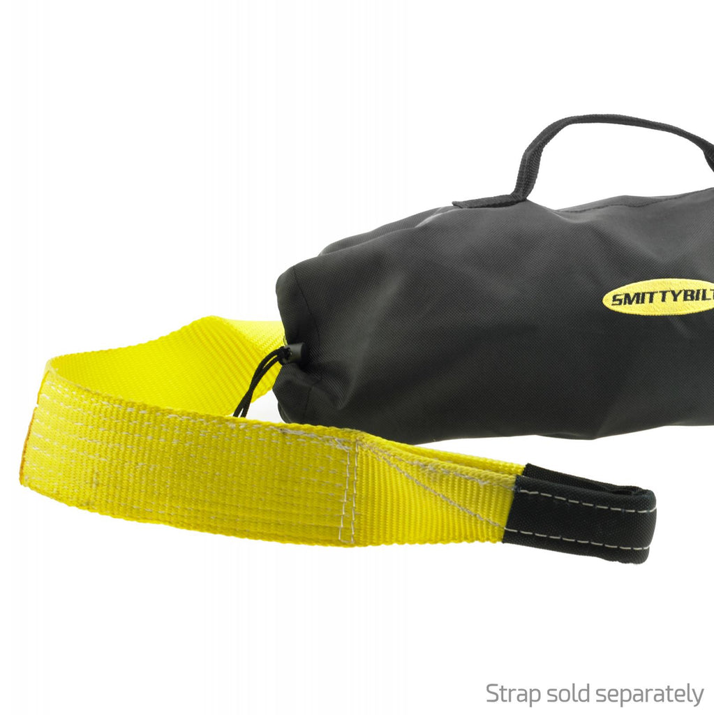 Storage Bag Tow Strap Holds Up To 3 Inch X 30 Foot Strap Smittybilt