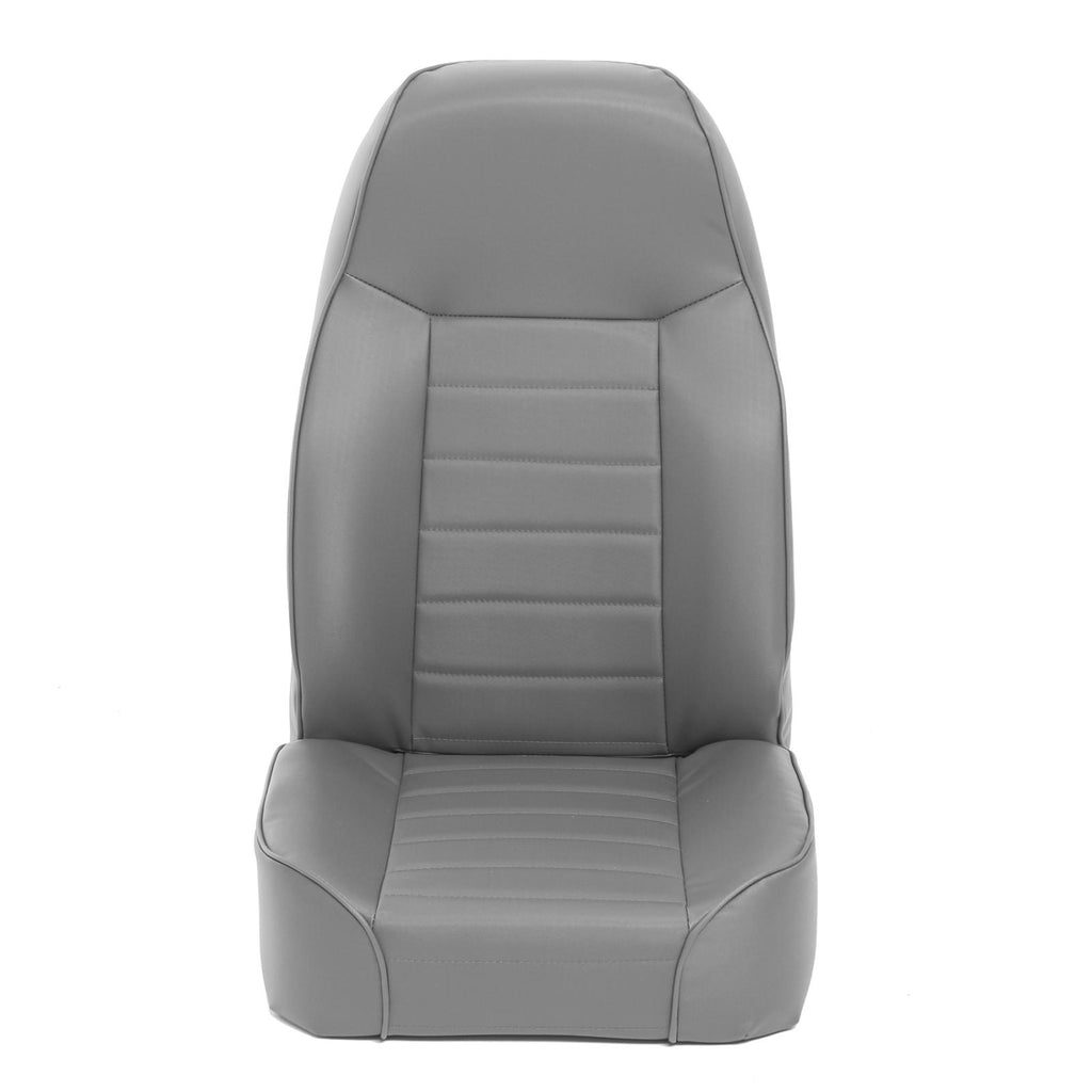 Front Seat Standard Bucket 76-14 Wrangler CJ/YJ/TJ/LJ/JK Denim Gray Smittybilt