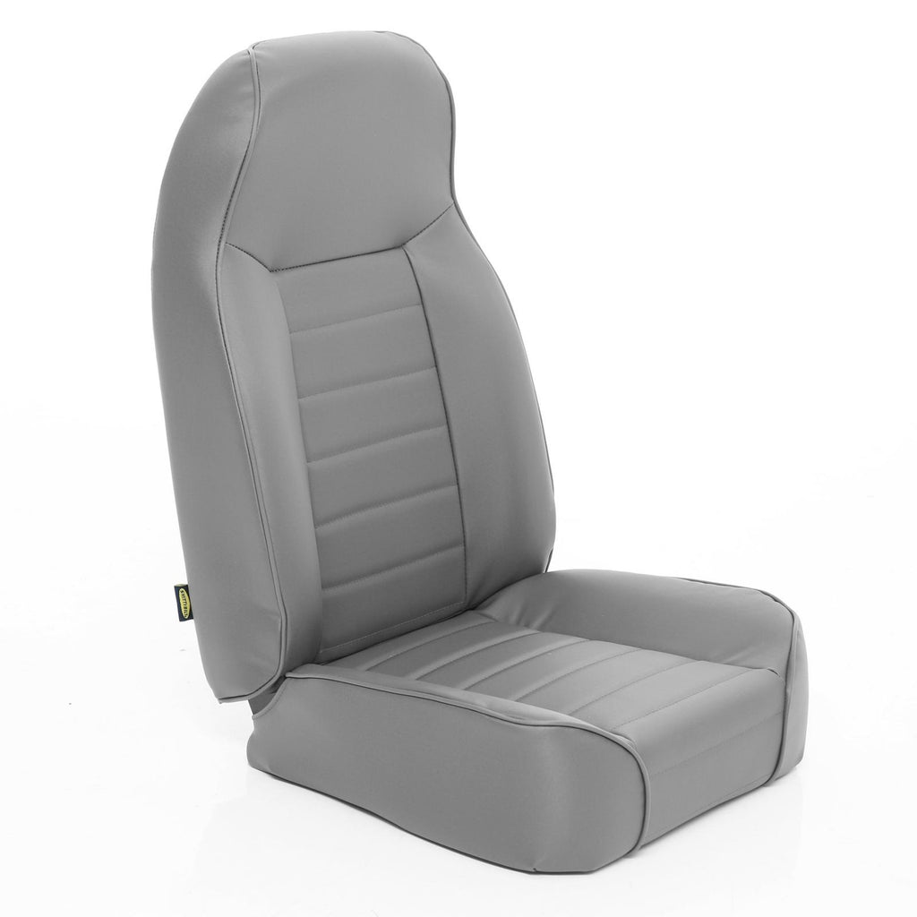 Front Seat Standard Bucket 76-14 Wrangler CJ/YJ/TJ/LJ/JK Denim Gray Smittybilt