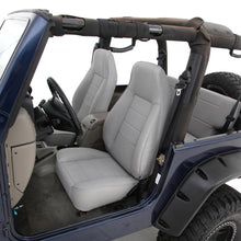 Load image into Gallery viewer, Front Seat Standard Bucket 76-14 Wrangler CJ/YJ/TJ/LJ/JK Denim Gray Smittybilt