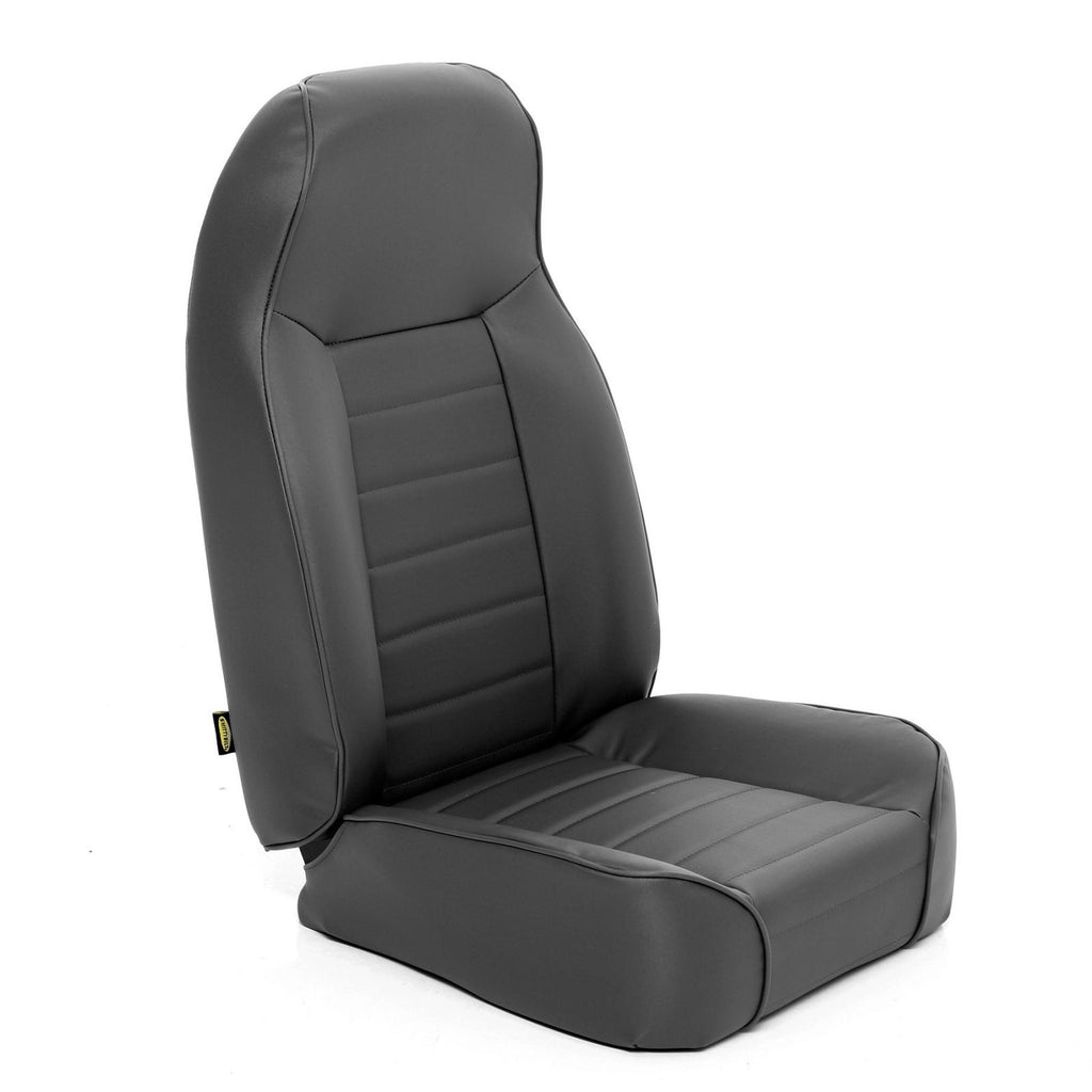 Front Seat Standard Bucket 76-14 Wrangler CJ/YJ/TJ/LJ/JK Denim Black Smittybilt