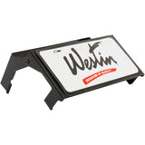 Winch Mount License Plate Relocator; Black; Hardware Included; - Westin 46-20055