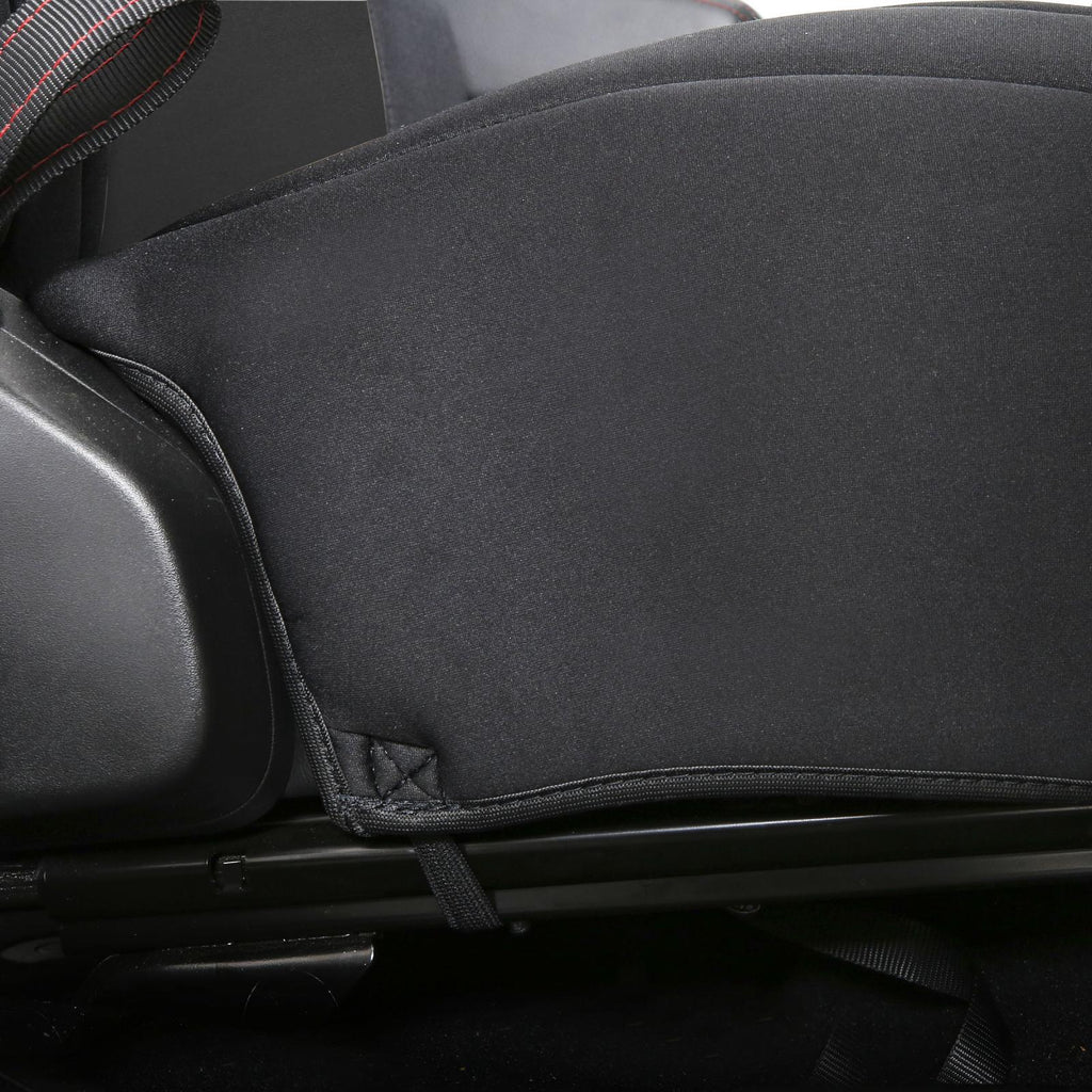 Jeep JL Neoprene Front and Rear Seat Cover Set Wrangler JL 4-Door Black/Black Smittybilt