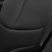 Load image into Gallery viewer, Jeep JL Neoprene Front and Rear Seat Cover Set Wrangler JL 4-Door Black/Black Smittybilt