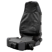 Load image into Gallery viewer, Gear Seat Cover 76-16 Wrangler CJ/YJ/TJ/LJ/JK Front Black Smittybilt