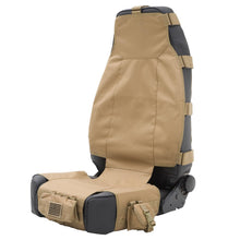 Load image into Gallery viewer, Gear Seat Cover 76-16 Wrangler CJ/YJ/TJ/LJ/JK Front Coyote Tan Smittybilt