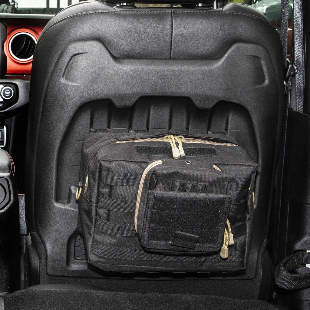 Jeep Storage Bags G.E.A.R. MOLLE Universal Fit 5-Piece Set Black Smittybilt