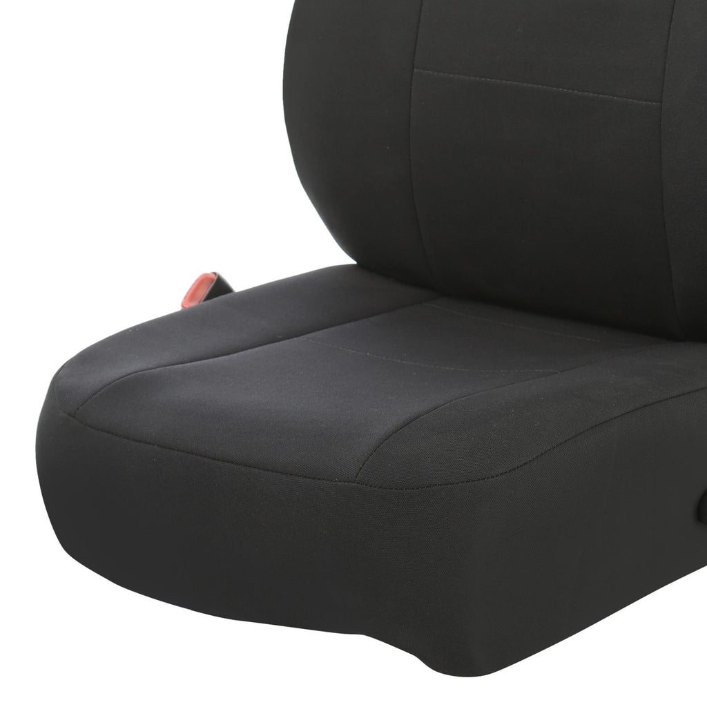 GEAR Seat Covers 97-02 Wrangler TJ Front Custom Fit Black Smittybilt