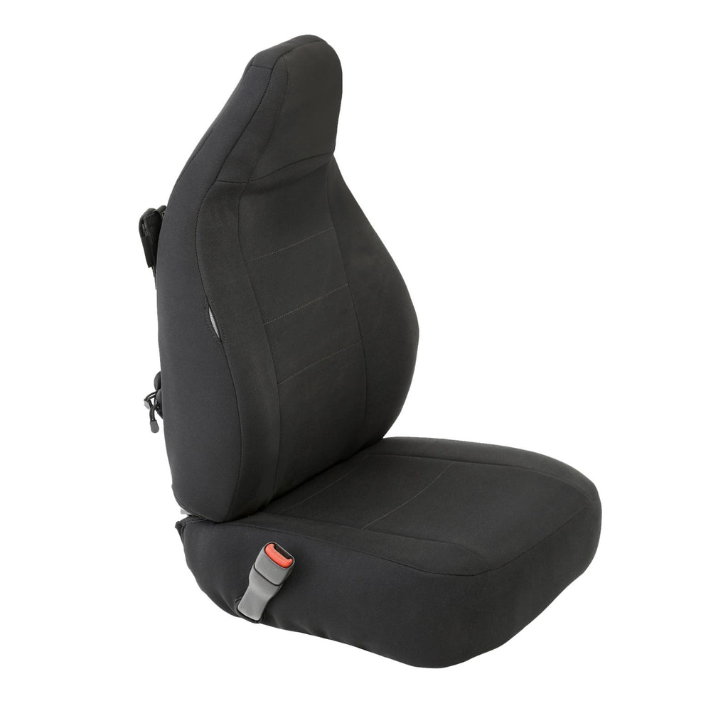 GEAR Seat Covers 97-02 Wrangler TJ Front Custom Fit Black Smittybilt