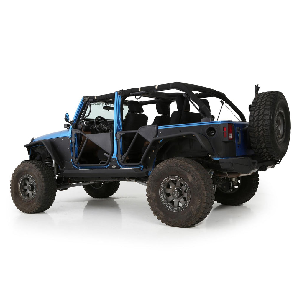 Replacement MOLLE Roll Bar Padding Cover Kit 07-18 Wrangler JK 4 DR Smittybilt