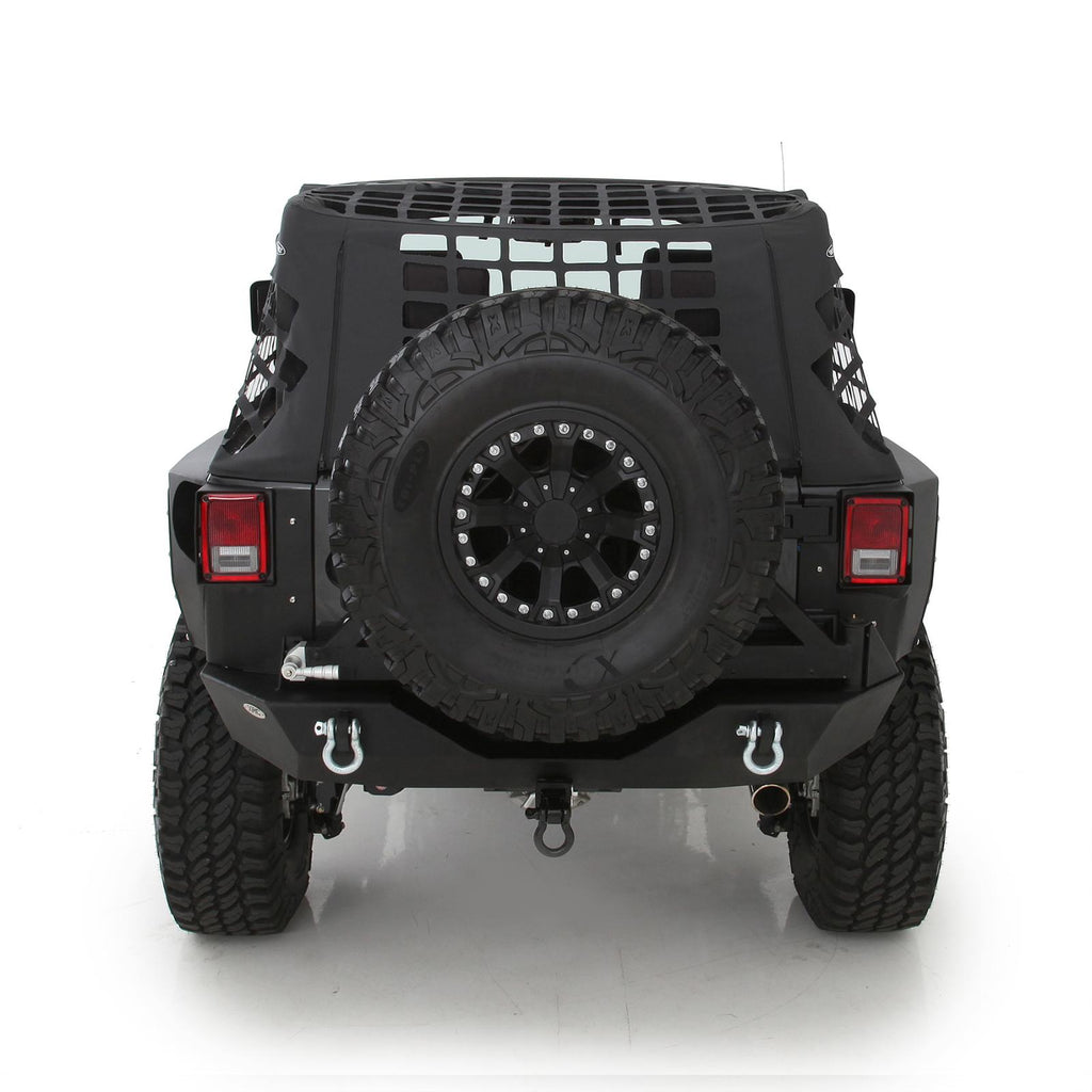 C-Res Cargo Restraint System 07-18 Wrangler JK 2 Door Black Diamond Smittybilt