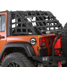 Load image into Gallery viewer, C-Res Cargo Restraint System 07-18 Wrangler JK 4 Door Black 2 Inch WebbingSmittybilt