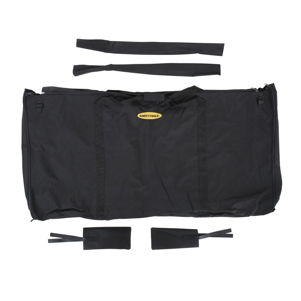 Door Storage Bag 07-18 Wrangler JK Soft Doors Pair Black Smittybilt