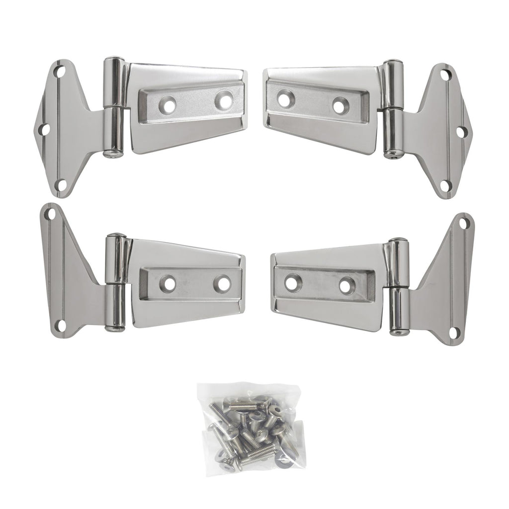 Door Hinges 07-18 Wrangler JK Stainless Steel Smittybilt