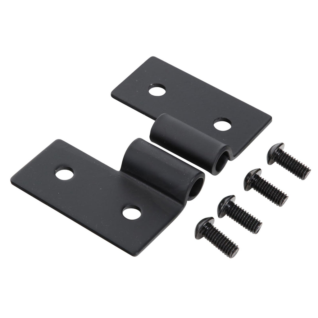 Lower Door Hinge Brackets 76-06 Wrangler CJ/YJ/TJ/LJ Black Smittybilt