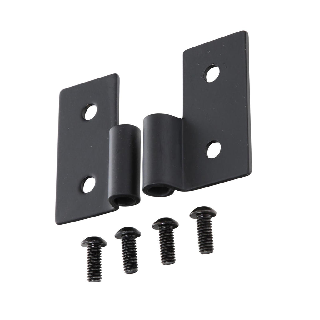 Lower Door Hinge Brackets 76-06 Wrangler CJ/YJ/TJ/LJ Black Smittybilt