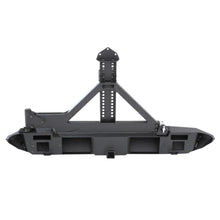 Load image into Gallery viewer, XRC Rear Swing Away Tire Carrier 87-06 Wrangler YJ/TJ/LJ Black Textured Smittybilt