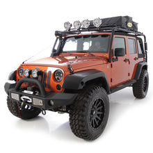 Load image into Gallery viewer, SRC Roof Rack 07-18 Wrangler JK 4 DR 300 Lb Rating Black Textured Smittybilt