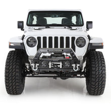 Load image into Gallery viewer, Jeep JK/JL Stryker Front Bumper Winch Mount D-Ring Mounts 2007-Present Wrangler JL/JK Black Smittybilt