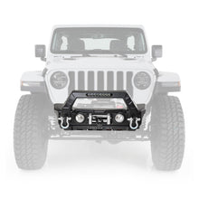 Load image into Gallery viewer, Jeep JK/JL Stryker Front Bumper Winch Mount D-Ring Mounts 2007-Present Wrangler JL/JK Black Smittybilt