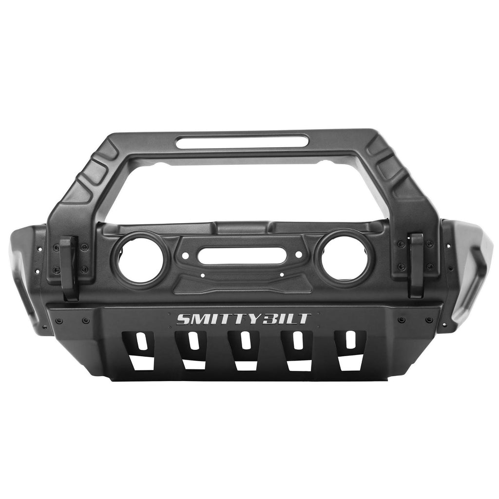 Jeep JK/JL Stryker Front Bumper Winch Mount D-Ring Mounts 2007-Present Wrangler JL/JK Black Smittybilt