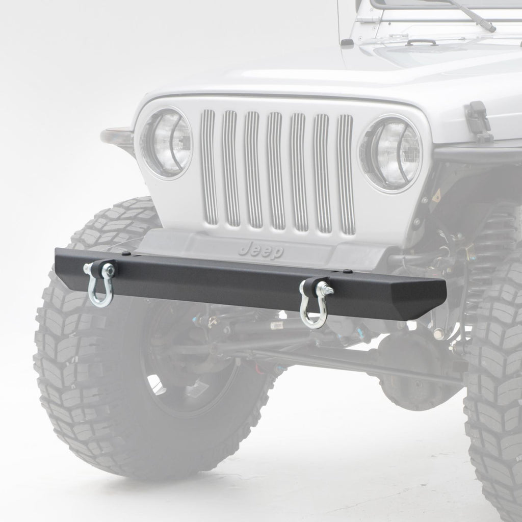 SRC Classic Front Bumper W/D Rings 76-06 Wrangler CJ/TJ/TJ/LJ Black Textured Smittybilt