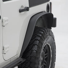 Load image into Gallery viewer, XRC Fender Flares 07-18 Wrangler JK Set Of 4 Black Textured 2DR/4DR Smittybilt