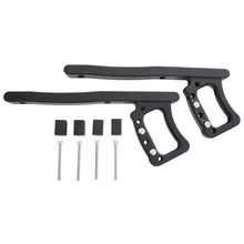 Load image into Gallery viewer, Jeep JK Grab Handles Rear Aluminum 2007-2018 Jeep Wrangler 2DR/4DR Pair Black Smittybilt