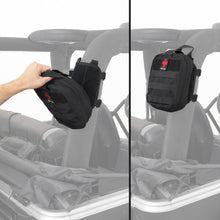 Load image into Gallery viewer, Roll Bar Mount First Aid Storage Bag Black Smittybilt