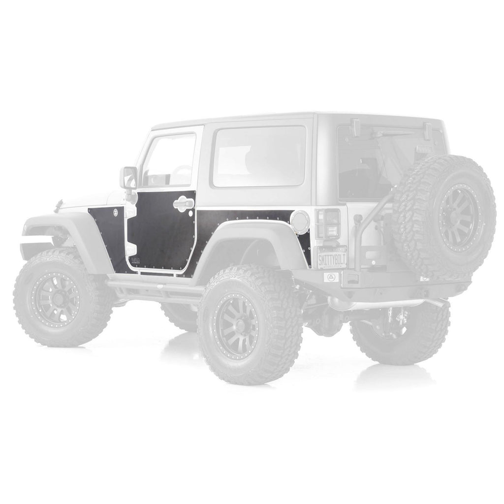 MAG Armor Skins 07-18 Wrangler JK 2 DR Set of 9 Smittybilt