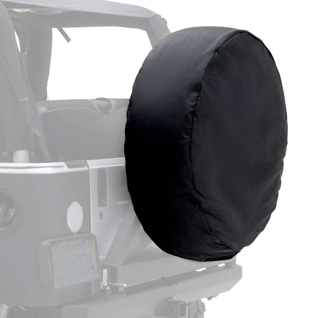 Spare Tire Cover X-Large Tire 36-37 Inch Black Diamond Smittybilt