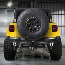 Load image into Gallery viewer, Jeep JL SRC Rear Bumper Gen2 Reciever Hitch D-Ring Mount 2018-Present Wrangler JL Black Smittybilt