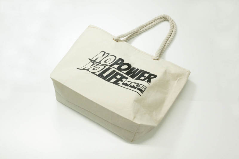 HKS No Power No Life Canvas Tote Bag