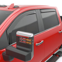 Load image into Gallery viewer, EGR 2019 Chevy 1500 Crew Cab In-Channel Window Visors - Dark Smoke