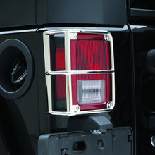 Load image into Gallery viewer, Euro Tail Light Guards 07-18 Wrangler JK Stainless Steel Smittybilt