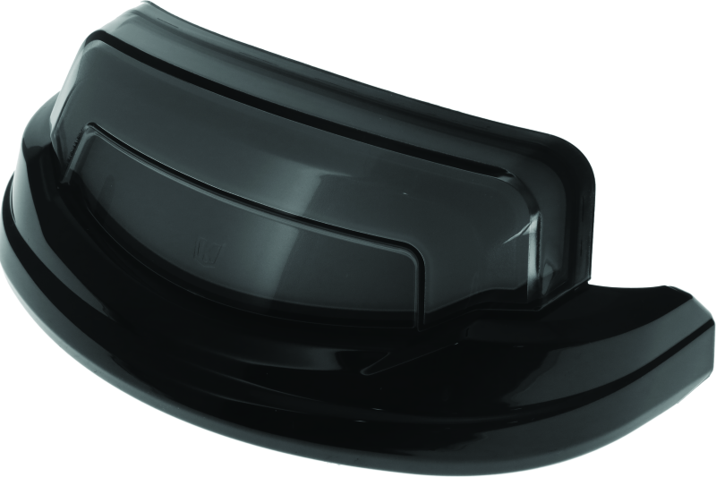 Kuryakyn Tracer Rear Fender Tip Light Gloss Black Smoke Lens