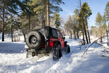 Load image into Gallery viewer, Jeep JKU Protec Bowless Top w/Tinted Windows No Door Uppers 2007-2018 Wrangler JK Unlimited 4-DR Black Smittybilt