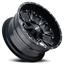 Load image into Gallery viewer, Cast Aluminum Wheels Americana 9101 SB 20x9 Milled Spokes Satin Black 5 On 127/5 On139.7 Bolt Pattern 0 Offset Cali Offroad Wheels