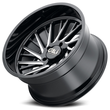 Load image into Gallery viewer, Cast Aluminum Wheels Purge 9114 GB 24x14 Milled Gloss Black 6 On 135 Bolt Pattern -76 Offset Cali Offroad Wheels