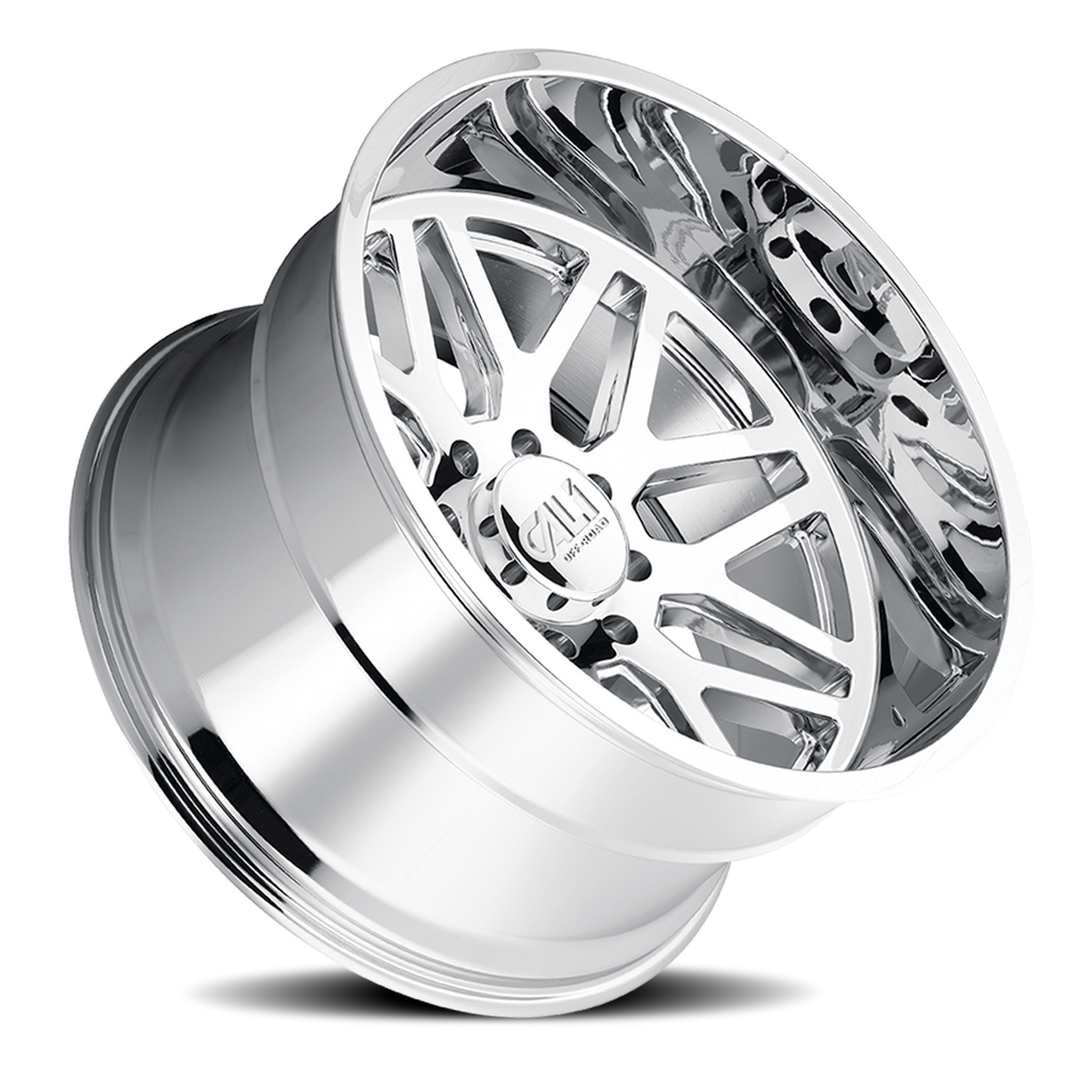 Cast Aluminum Wheels Invader 9115 CH 24x14 Chrome 6 On 135 Bolt Pattern -76 Offset Cali Offroad Wheels